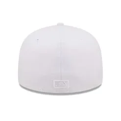 Men's San Diego Padres New Era White On White 59FIFTY Fitted Hat -San Diego Padres Caps Sales mens new era san diego padres white on white 59fifty fitted hat pi4731000 altimages ff 4731077 3b322fffc9227e60b8baalt4 full