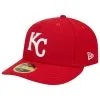 Men's Kansas City Royals New Era Scarlet Low Profile 59FIFTY Fitted Hat