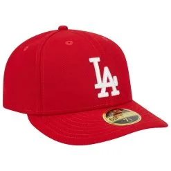 Men's Los Angeles Dodgers New Era Scarlet Low Profile 59FIFTY Fitted Hat -San Diego Padres Caps Sales mens new era scarlet los angeles dodgers low profile 59fifty fitted hat ss5 p 200023018pv 3u lplhboxrgvddpz6ksxozv 1epnnjflph4r1u7f8qme