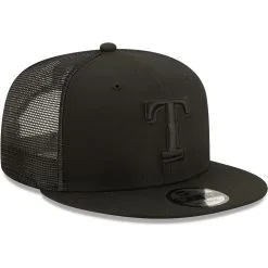 Men's Texas Rangers New Era Blackout Trucker 9FIFTY Snapback Hat 8 Men's Texas Rangers New Era Blackout Trucker 9FIFTY Snapback Hat -San Diego Padres Caps Sales mens new era texas rangers blackout trucker 9fifty snapback hat pi4416000 altimages ff 4416141 847e6d3780e5c4be635balt3 full