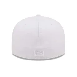 Men's Texas Rangers New Era White On White 59FIFTY Fitted Hat -San Diego Padres Caps Sales mens new era texas rangers white on white 59fifty fitted hat pi4731000 altimages ff 4731080 d01d460b3345232c0826alt4 full