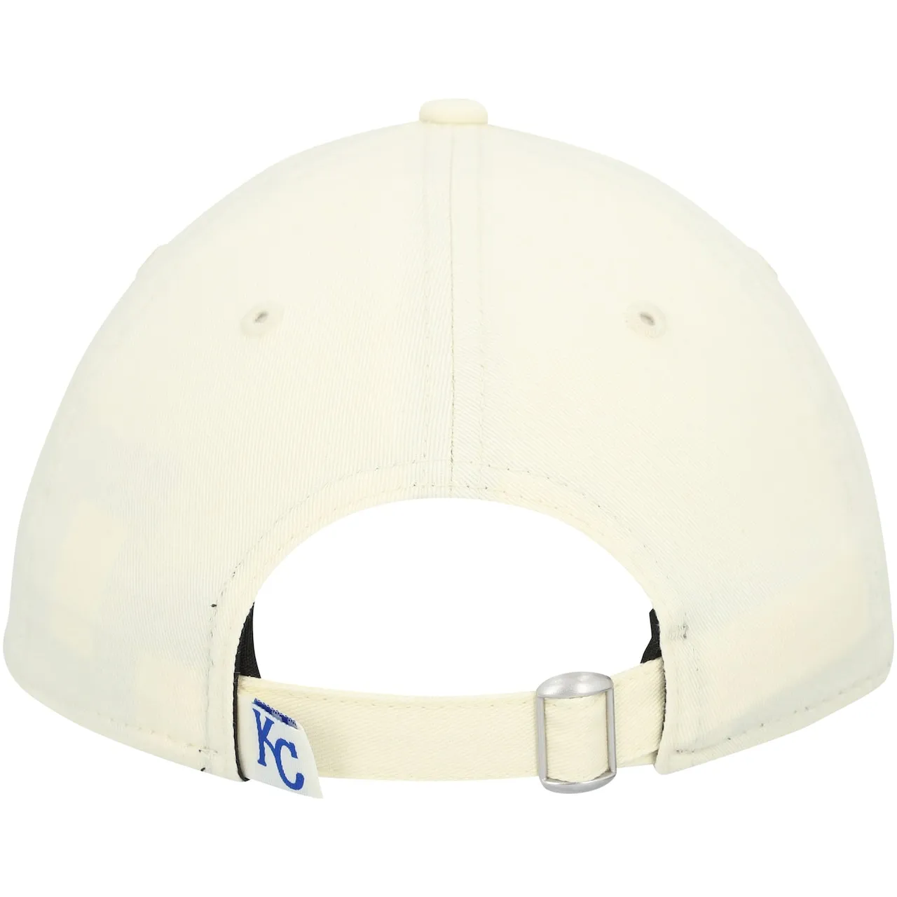 Men's Kansas City Royals New Era White Chrome Core Classic 9TWENTY Adjustable Hat 6 Men's Kansas City Royals New Era White Chrome Core Classic 9TWENTY Adjustable Hat - Image 4