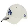 Men's Los Angeles Dodgers New Era White Chrome Team Classic 39THIRTY Flex Hat