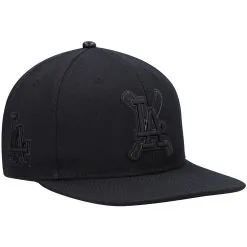 Men's Los Angeles Dodgers Pro Standard Black Triple Black Wool Snapback Hat -San Diego Padres Caps Sales mens pro standard black los angeles dodgers triple black wool snapback hat pi4783000 altimages ff 4783429 2ddfce04cdad3d2ee6bbalt3 full