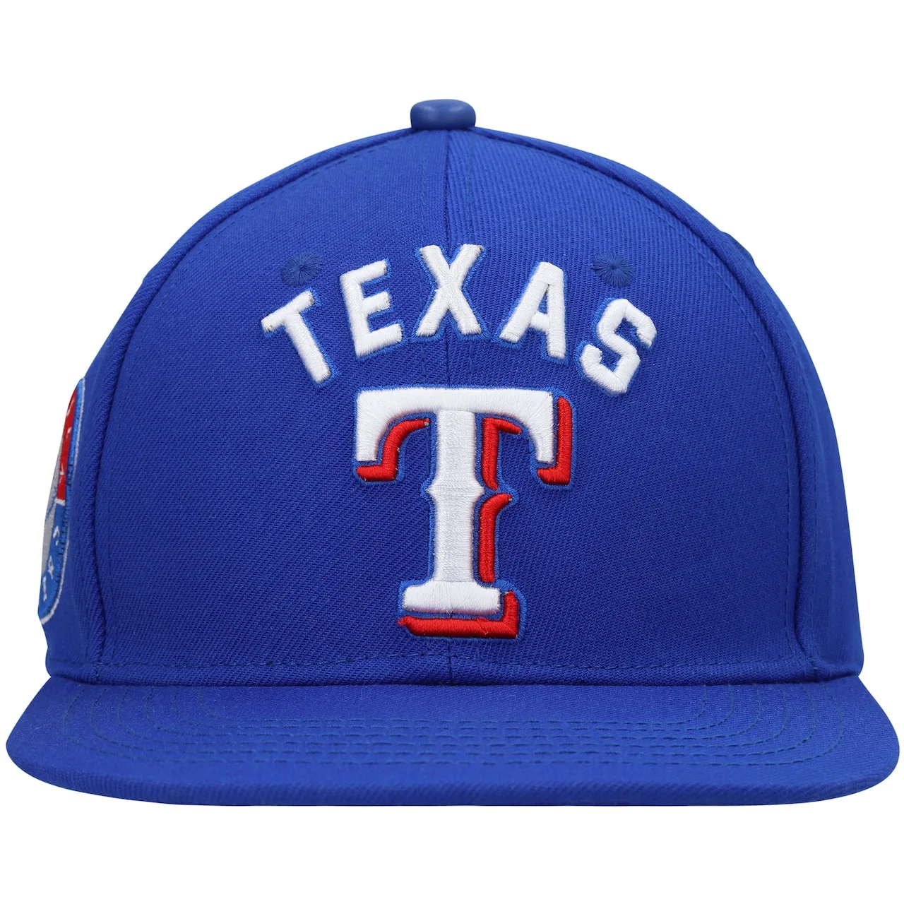 Men's Texas Rangers Pro Standard Royal Stacked Logo Snapback Hat 4 Men's Texas Rangers Pro Standard Royal Stacked Logo Snapback Hat - Image 2