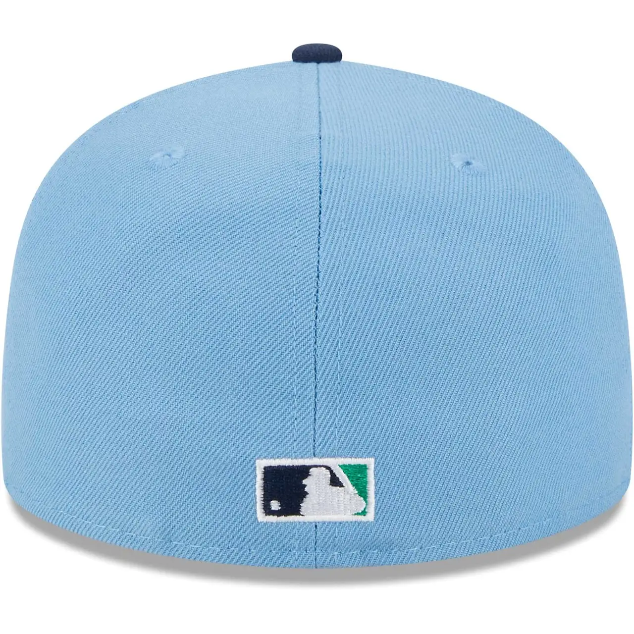 Men's Kansas City Royals New Era Light Blue/Navy Green Undervisor 59FIFTY Fitted Hat 6 Men's Kansas City Royals New Era Light Blue/Navy Green Undervisor 59FIFTY Fitted Hat - Image 4