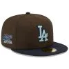 Men's Los Angeles Dodgers New Era Brown/Navy 1981 World Series Walnut 9FIFTY Fitted Hat -San Diego Padres Caps Sales navy los angeles dodgers 1981 world series walnut 9fifty fitted hat ss5 p 4997318pv 1u uigb29nvv56oyoaj3fsjv yob3x62sct2wazsewfab