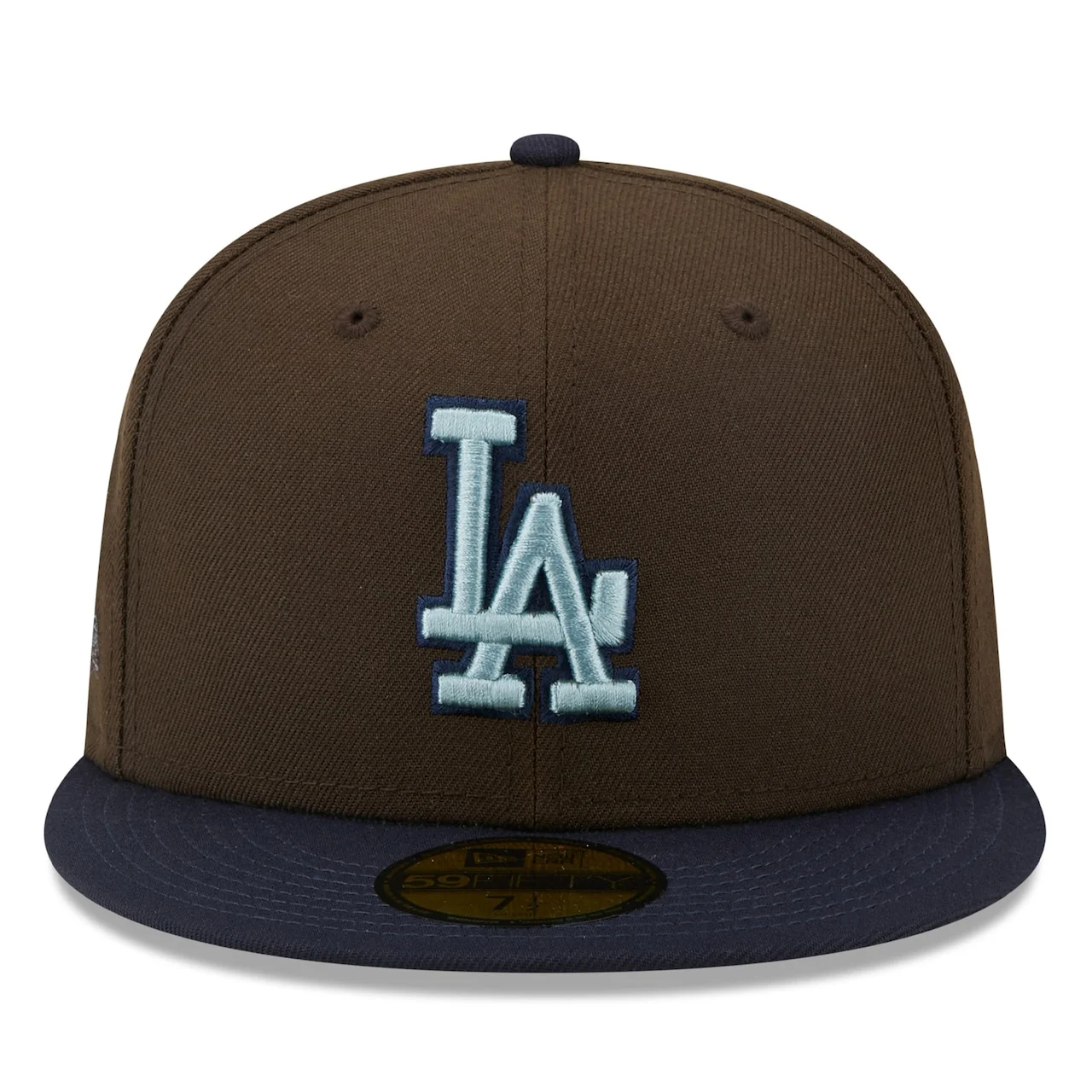 Men's Los Angeles Dodgers New Era Brown/Navy 1981 World Series Walnut 9FIFTY Fitted Hat 4 Men's Los Angeles Dodgers New Era Brown/Navy 1981 World Series Walnut 9FIFTY Fitted Hat - Image 2