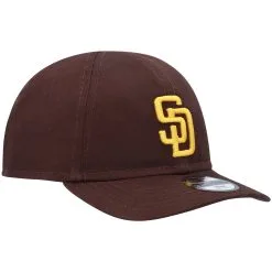 Newborn & Infant San Diego Padres New Era Brown My First 9TWENTY Stretch Fit Hat -San Diego Padres Caps Sales newborn and infant new era brown san diego padres my first 9twenty stretch fit hat pi4428000 altimages ff 4428677 5927437a9a9c916001acalt3 full