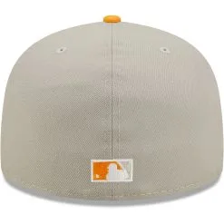 Men's Los Angeles Dodgers New Era Gray/Orange 2020 World Series Cooperstown Collection Undervisor 59FIFTY Fitted Hat -San Diego Padres Caps Sales orange los angeles dodgers 2020 world series cooperstown collection undervisor 59fifty fitted hat pi4625000 altimages ff 4625607 5285079112b425235b65alt4 full