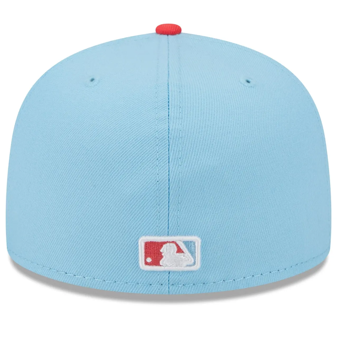 Men's Los Angeles Dodgers New Era Light Blue/Red Spring Color Two-Tone 59FIFTY Fitted Hat 6 Men's Los Angeles Dodgers New Era Light Blue/Red Spring Color Two-Tone 59FIFTY Fitted Hat - Image 4