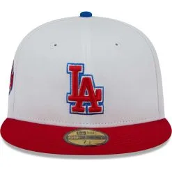 Men's Los Angeles Dodgers New Era White/Red Undervisor 59FIFTY Fitted Hat -San Diego Padres Caps Sales red los angeles dodgers undervisor 59fifty fitted hat ss5 p 200016042pv 2u etmv3jg77yfvn4ulwen4v 4ou5etfxayb5dorglrjf