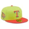 Men's Texas Rangers New Era Green/Red 40th Anniversary Cyber Highlighter 59FIFTY Fitted Hat -San Diego Padres Caps Sales red texas rangers 40th anniversary cyber highlighter 59fifty fitted hat ss5 p 4794492pv 1u jrtnka0zt2pgdtzbc8o7v 8cpbv759952cdefxyw9z