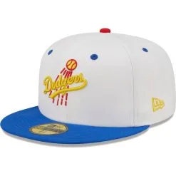 Men's Los Angeles Dodgers New Era White/Royal 50th Anniversary Cherry Lolli 59FIFTY Fitted Hat -San Diego Padres Caps Sales royal los angeles dodgers 50th anniversary cherry lolli 59fifty fitted hat ss5 p 4773623pv 3u 5xkdu7vrctknqucjgmrqv mm2gydwtqwpp5ihkbe32