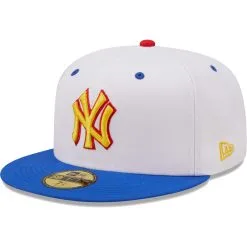 Men's New York Yankees New Era White/Royal 1999 World Series Cherry Lolli 59FIFTY Fitted Hat -San Diego Padres Caps Sales royal new york yankees 1999 world series cherry lolli 59fifty fitted hat ss5 p 4773642pv 3u adxr2yhqgn28f8riqqlsv xllnevx8dftp3og7v9ti