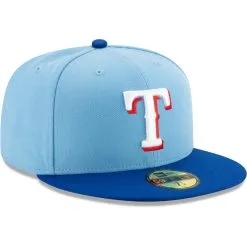 Men's Texas Rangers New Era Light Blue/Royal On-Field Authentic Collection 59FIFTY Fitted Hat -San Diego Padres Caps Sales royal on field authentic collection 59fifty fitted hat pi3757000 altimages ff 3757331 7b70749eb1e2920d4973alt3 full