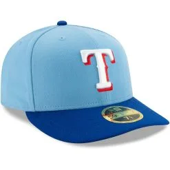 Men's Texas Rangers New Era Light Blue/Royal 2020 Alternate 2 Authentic Collection On Field Low Profile 59FIFTY Fitted Hat -San Diego Padres Caps Sales royal texas rangers 2020 alternate 2 authentic collection on field low profile 59fifty fitted hat pi3757000 altimages ff 3757345 76df1d05367b31ad27f8alt3 full