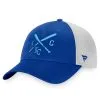 Men's Kansas City Royals Fanatics Branded Royal/White Iconic Cross Bat Trucker Snapback Hat -San Diego Padres Caps Sales white kansas city royals iconic cross bat trucker snapback hat pi4367000 altimages ff 4367041 abaa34fc740043fd915balt1 full