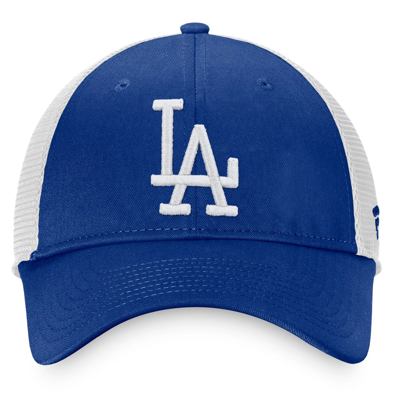 Men's Los Angeles Dodgers Fanatics Branded Royal/White Cooperstown Collection Core Trucker Snapback Hat 4 Men's Los Angeles Dodgers Fanatics Branded Royal/White Cooperstown Collection Core Trucker Snapback Hat - Image 2