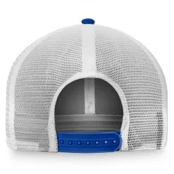 Men's Los Angeles Dodgers Fanatics Branded Royal/White Iconic Cross Bat Trucker Snapback Hat -San Diego Padres Caps Sales white los angeles dodgers iconic cross bat trucker snapback hat pi4367000 altimages ff 4367039 e255780ec9ab88262079alt4 full