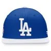 Men's Los Angeles Dodgers Fanatics Branded Royal/White Iconic League Patch Snapback Hat