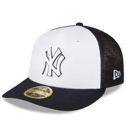 Men's New York Yankees New Era Navy/White 2023 On-Field Batting Practice Low Profile 59FIFTY Fitted Hat