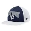 Men's New York Yankees Fanatics Branded Navy/White Heritage Foam Front Trucker Snapback Hat