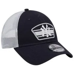 Men's New York Yankees New Era Navy/White Logo Patch 9FORTY Trucker Snapback Hat -San Diego Padres Caps Sales white new york yankees logo patch 9forty trucker snapback hat ss5 p 4675986pv 3u hcrhqxpzhhh6czd1tyubv i8rxfbipkkeocf5kvwmj