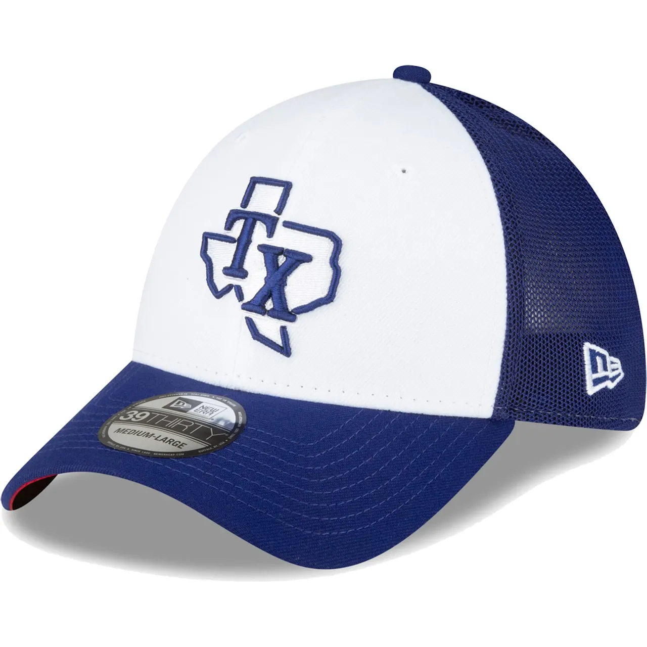 Men's Texas Rangers New Era Royal/White 2023 On-Field Batting Practice 39THIRTY Flex Hat 3 Men's Texas Rangers New Era Royal/White 2023 On-Field Batting Practice 39THIRTY Flex Hat