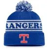 Men's Texas Rangers Fanatics Branded Royal/White Sport Resort Cuffed Knit Hat With Pom -San Diego Padres Caps Sales white texas rangers sport resort cuffed knit hat with pom pi4299000 altimages ff 4299047 e3d696c9ef304f0dd73dalt1 full