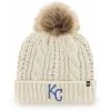 Women's Kansas City Royals '47 Cream Meeko Cuffed Knit Hat With Pom -San Diego Padres Caps Sales womens 47 cream kansas city royals meeko cuffed knit hat with pom pi4250000 ff 4250829 bf7f3fc0606c275b6f1b full