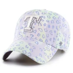 Women's Texas Rangers '47 Purple Cosmic Clean Up Adjustable Hat