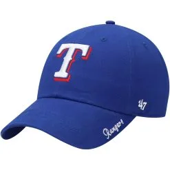 Women's Texas Rangers '47 Royal Team Miata Clean Up Adjustable Hat
