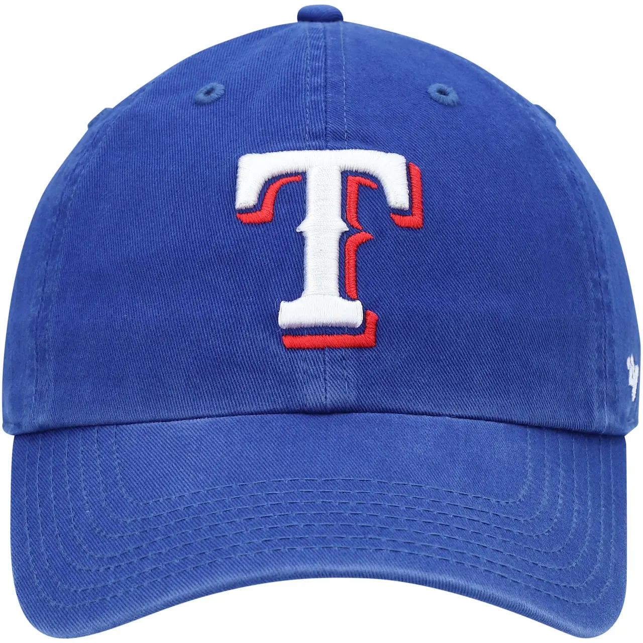 Youth Texas Rangers '47 Royal Team Logo Clean Up Adjustable Hat 4 Youth Texas Rangers '47 Royal Team Logo Clean Up Adjustable Hat - Image 2
