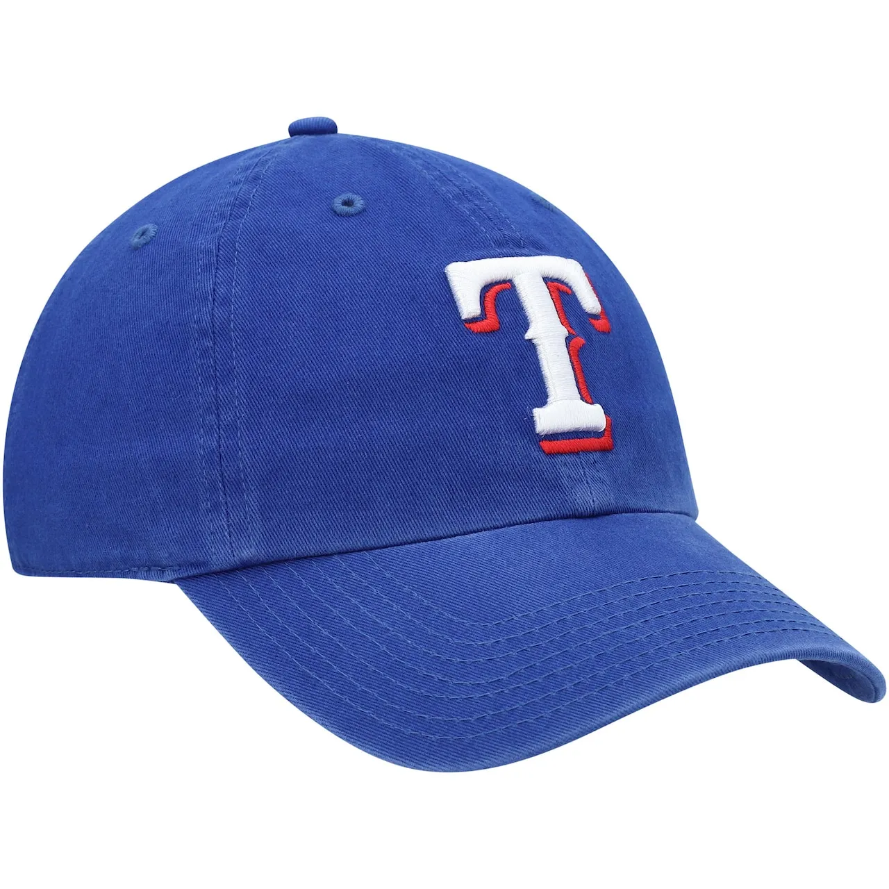 Youth Texas Rangers '47 Royal Team Logo Clean Up Adjustable Hat 5 Youth Texas Rangers '47 Royal Team Logo Clean Up Adjustable Hat - Image 3