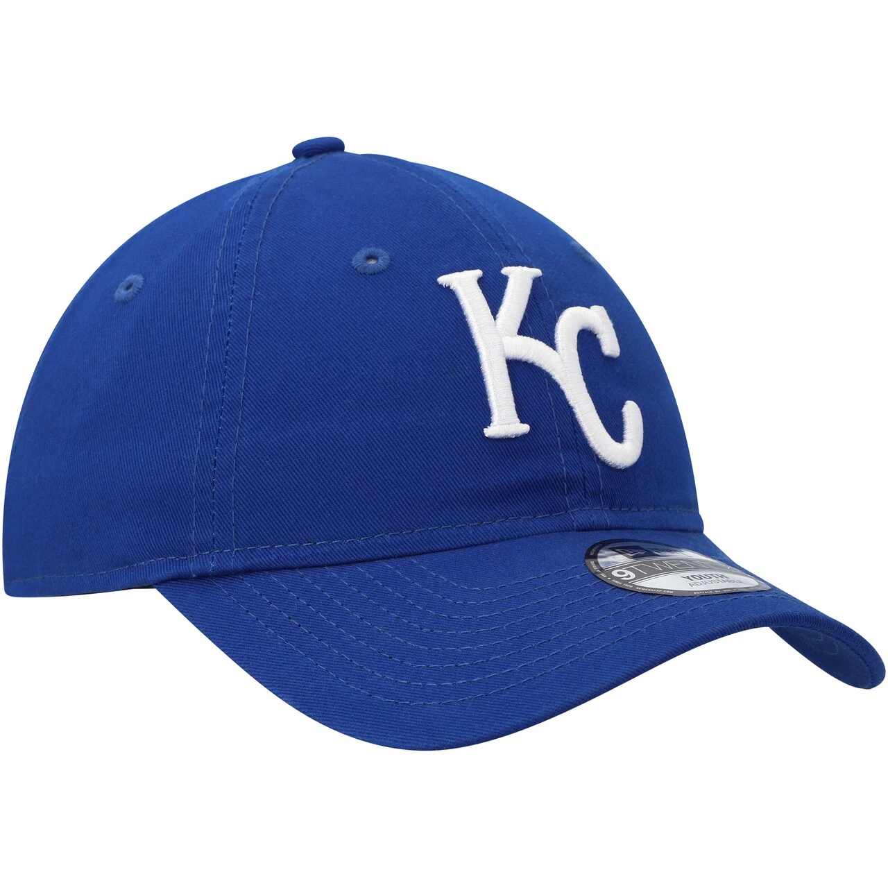 Youth Kansas City Royals New Era Blue Core Classic 9TWENTY Adjustable Hat 5 Youth Kansas City Royals New Era Blue Core Classic 9TWENTY Adjustable Hat - Image 3