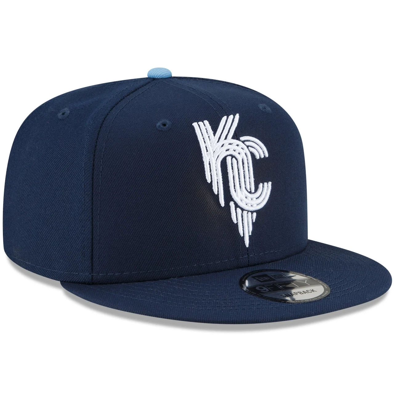 Youth Kansas City Royals New Era Navy 2022 City Connect 9FIFTY Snapback Adjustable Hat 5 Youth Kansas City Royals New Era Navy 2022 City Connect 9FIFTY Snapback Adjustable Hat - Image 3