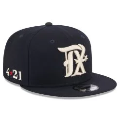 Youth Texas Rangers New Era Navy 2023 City Connect 9FIFTY Snapback Adjustable Hat